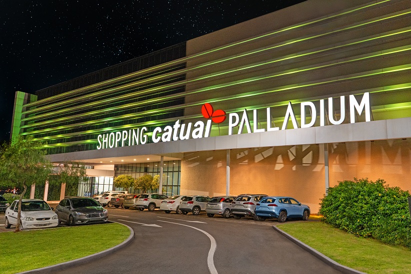 Fachada do Shopping Catuaí Palladium em Foz do Iguaçu. Imagem: Gentileza/Assessoria