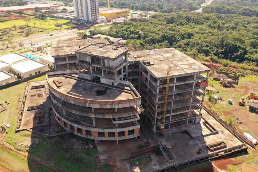 Obra da nova sede da Justiça Federal em Foz do Iguaçu será retomada