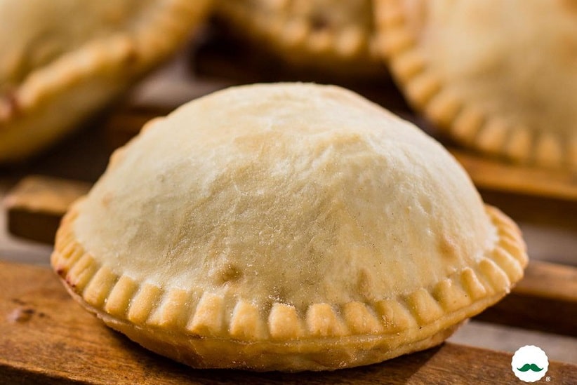 Empanada da rede Don Vito, uma das mais populares do Paraguai. Imagem: Gentileza/Don Vito