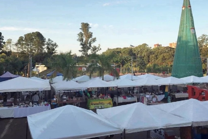 Edição anterior da Feria del Este, no parque urbano do Lago da República. Imagem: Gentileza/Organização