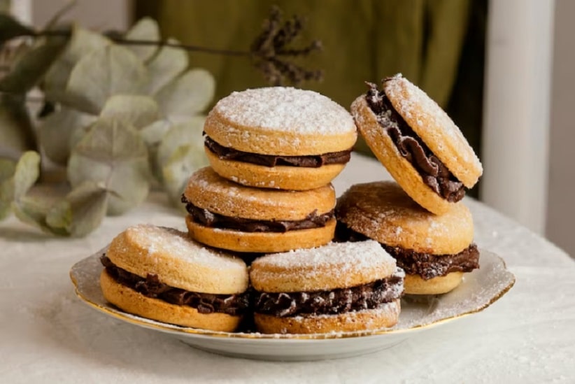 Variedade de alfajores é uma das marcas características da gastronomia argentina. Imagem: Acervo/Freepik