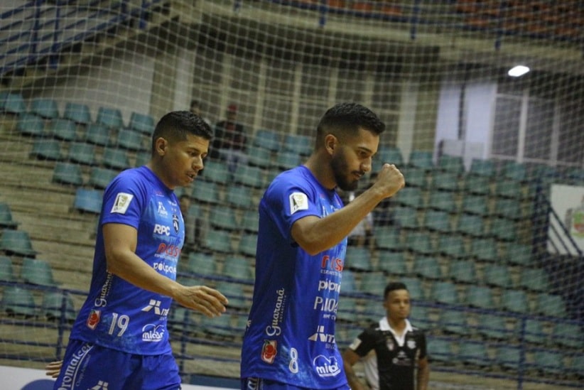 Foz Cataratas conquistou seus três primeiros pontos na competição nacional. Imagem: Gabriel Balugani/Santo André Futsal