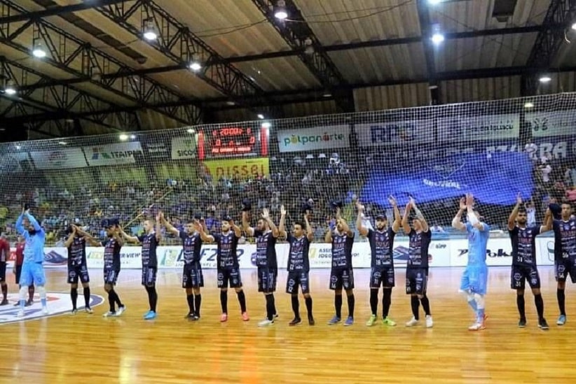 Time iguaçuense disputará também a Liga Futsal, principal campeonato do futsal brasileiro. Imagem: Nilton Rolin/Foz Cataratas