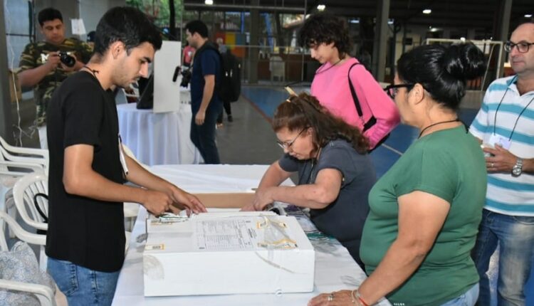 Abertura dos locais de votação foi às 7h (hora paraguaia) em todo o país. Foto: Gentileza/TSJE