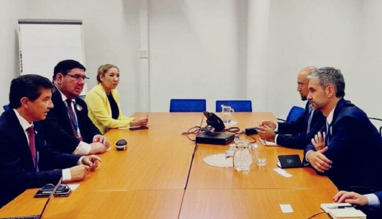 Encontro bilateral ocorreu em paralelo às sessões anuais da Comissão de Prevenção de Delito e Justiça Penal (CCPCJ). Foto: Gentileza/IP Paraguay