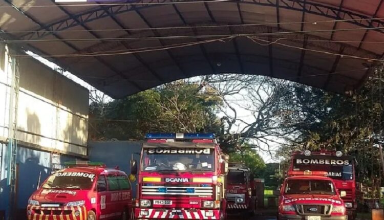 Unidade do Corpo de Bombeiros Voluntários em Hernandarias. Foto: Gentileza/CBV Hernandarias