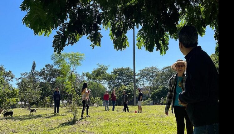 O lugar onde a comunidade pode passar horas de lazer ao ar livre, está ameaçado