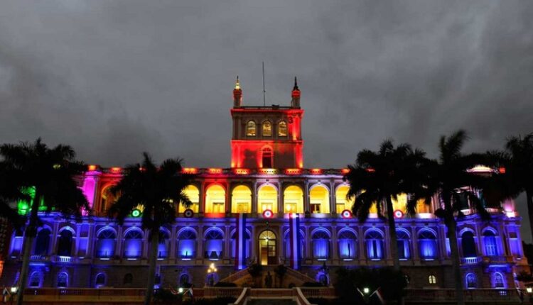 Cerimônia será na esplanada do Palácio de López, sede da Presidência do Paraguai. Imagem: Gentileza/Visit Paraguay