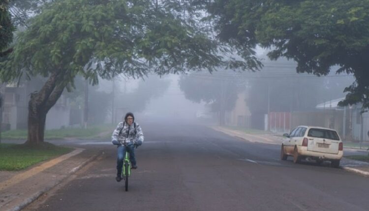 Massa de ar polar manterá as temperaturas geladas pelos próximos dias na fronteira. Foto: Marcos Labanca/H2FOZ