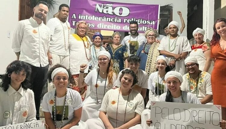 Participantes da primeira edição do Terreiro Resiste, em 2022. Foto: Gabriela Bastos.