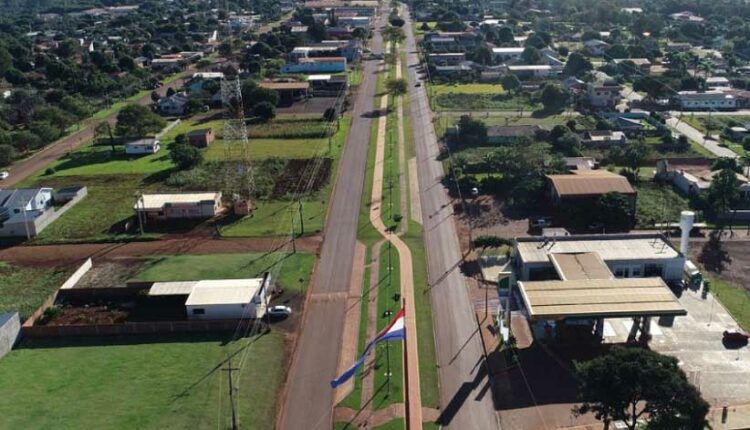 Vista área do perímetro urbano de Naranjal. Foto: Gentileza/Prefeitura de Naranjal