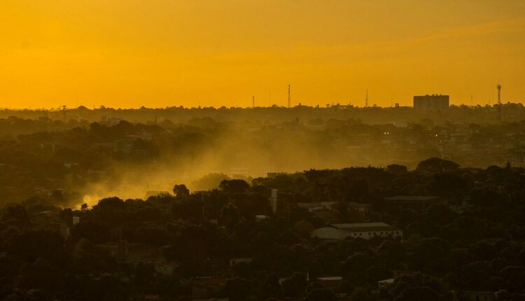 Mesmo com o calorão, ainda há quem insista em fazer queimadas urbanas. Foto: Marcos Labanca/H2FOZ