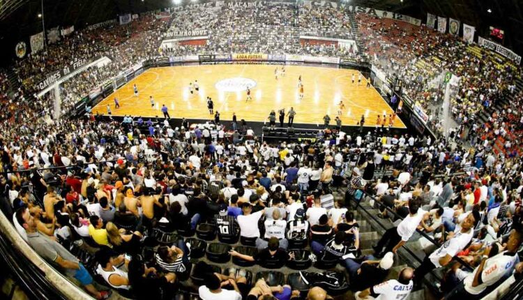 Jogo será na casa do adversário, com previsão de bom público. Foto: Gentileza/Corinthians Futsal (Arquivo)