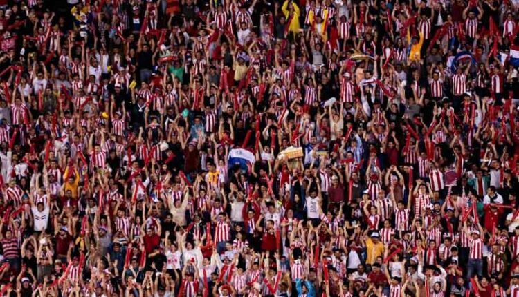 Arquibancadas completamente lotadas na capital do Alto Paraná. Foto: Gentileza/Asociación Paraguaya de Fútbol