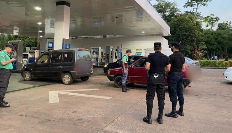 Vistorias foram retomadas após incêndios e reivindicações dos motoristas locais. Foto: Gentileza/Polícia de Misiones (Arquivo)