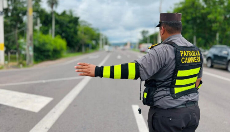 Na fronteira, corporação está presente nas rodovias PY02, PY06 e PY07. Foto: Gentileza/MOPC