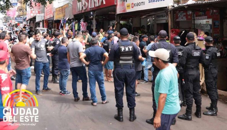 Rua Camilo Recalde é a segunda paralela à Rodovia Internacional, à direita de quem entra no Paraguai pela Ponte da Amizade. Foto: Gentileza/Prefeitura de Ciudad del Este