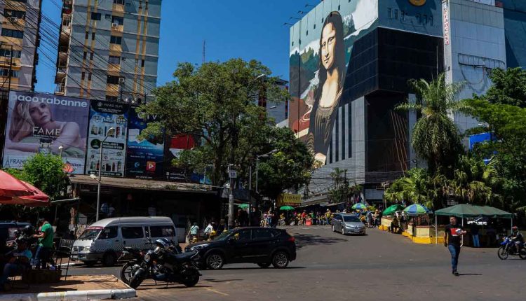 Insegurança prejudica atividades como o comércio e o turismo, argumentam empresários de Ciudad del Este. Foto: Marcos Labanca/H2FOZ (Arquivo)