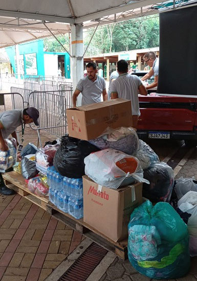 Comunidade regional aderiu em peso à ação. Foto: Gentileza/Urbia Cataratas