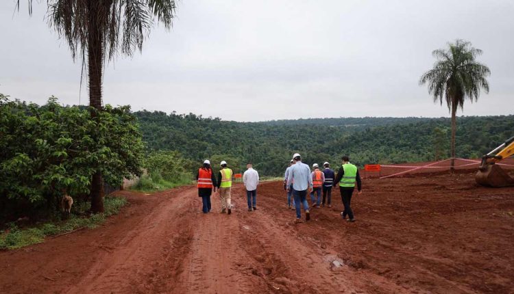 Previsão de conclusão da obra é para os meses finais de 2025. Foto: Gentileza/MOPC Paraguai