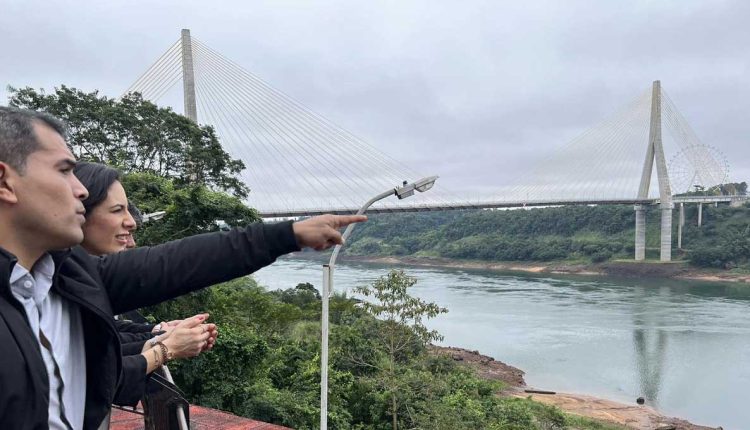 Ponte da Integração representará uma transformação econômica para Presidente Franco, vizinha a Ciudad del Este. Foto: Gentileza/Prefeitura de Presidente Franco