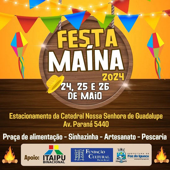 Divulgação oficial da festa