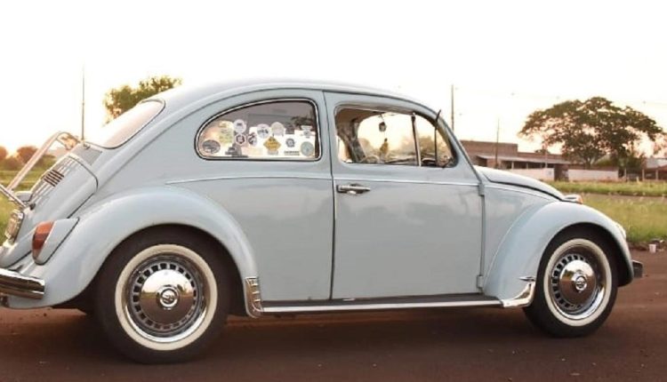 Fusca ano 1972 tem alto valor sentimental. Foto: Gentileza/Darling Beetle Foz