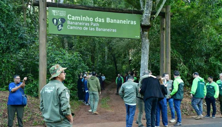 Caminho das Bananeiras tem 1,3 quilômetro de extensão. Foto: Edison Emerson/Urbia Cataratas