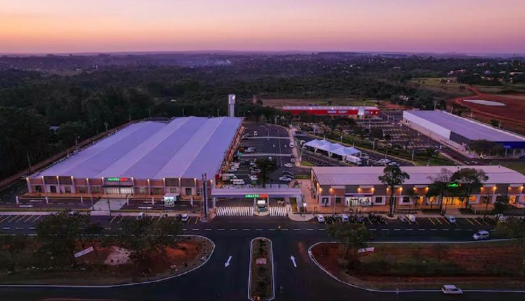 Complexo comercial está às margens da Rodovia Internacional PY02. Foto: Gentileza/Abasto Este