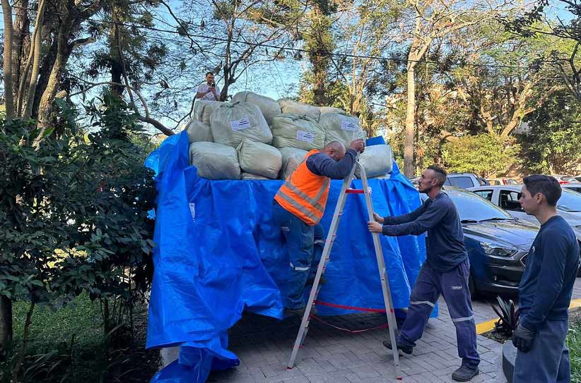 Unidades foram enviadas à cidade gaúcha de Canoas, região metropolitana de Porto Alegre. Foto: Assessoria/Casa de Fraldas Mãos de Anjos