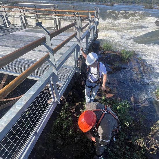 Previsão de reinauguração é para a alta temporada de julho. Foto: Gentileza/Parque Nacional Iguazú