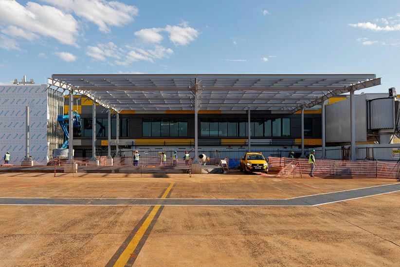 Aeroporto de Foz do Iguaçu é um dos mais movimentados do interior do país. Foto: Kiko Sierich/CCR Aeroportos