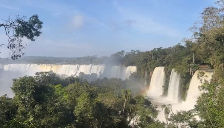 Circuitos Superior e Inferior estão com acesso liberado no Parque Nacional Iguazú. Trilha da Garganta do Diabo tem previsão para reinauguração em julho. Foto: Gentileza/Parque Nacional Iguazú