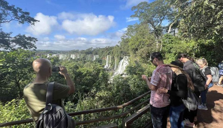 Estrangeiros representaram apenas 5% da demanda do período. Foto: Gentileza/Parque Nacional Iguazú