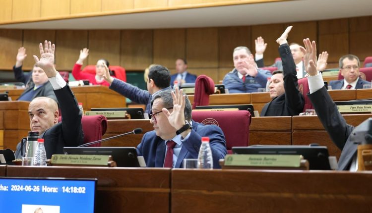 Maioria dos senadores presentes votou a favor da matéria. Foto: Gentileza/Senado do Paraguai