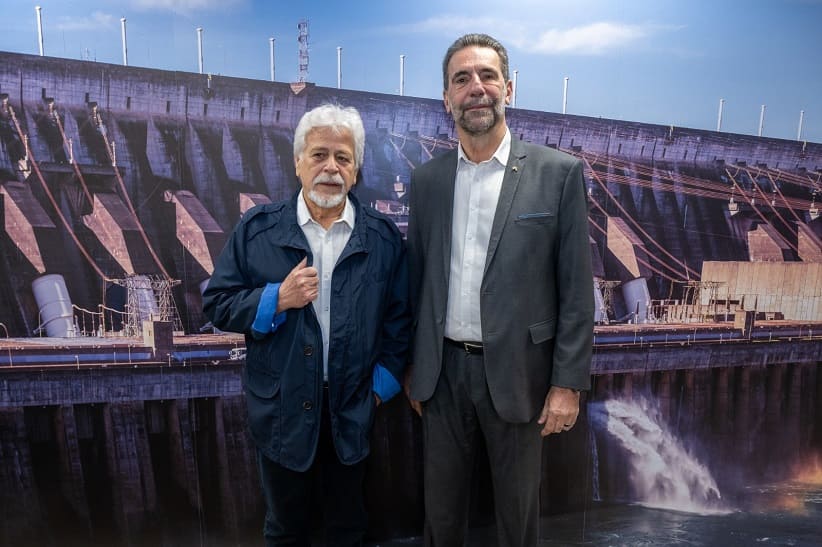 Valera foi recebido pelo diretor-geral brasileiro de Itaipu, Enio Verri. Foto: William Brisida/Itaipu Binacional