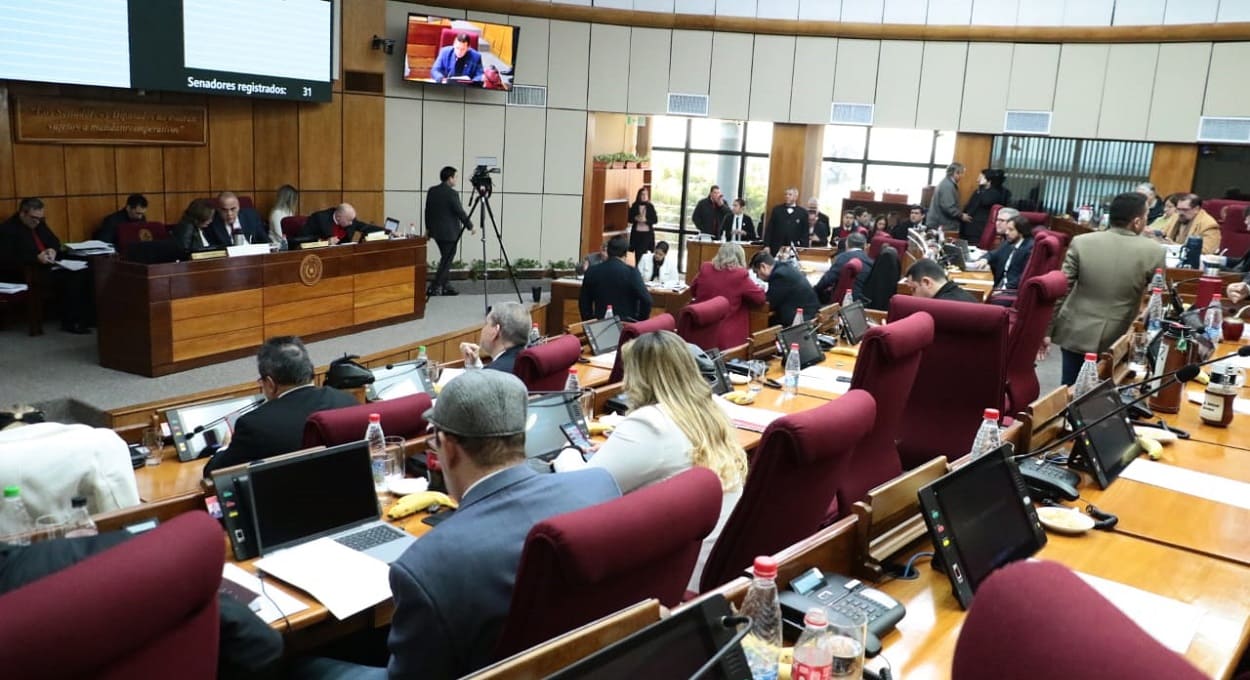 Com a aprovação pelos senadores, tramitação pelo Poder Legislativo está concluída. Foto: Gentileza/Senado do Paraguai