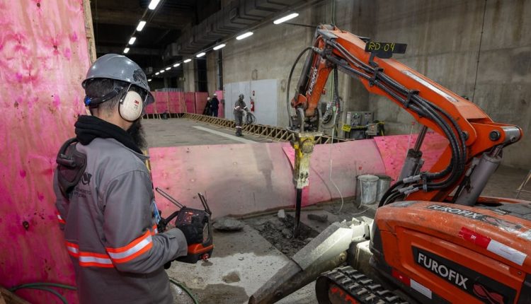 Construção do primeiro espaço começou no mês de junho. Foto: William Brisida/Itaipu Binacional