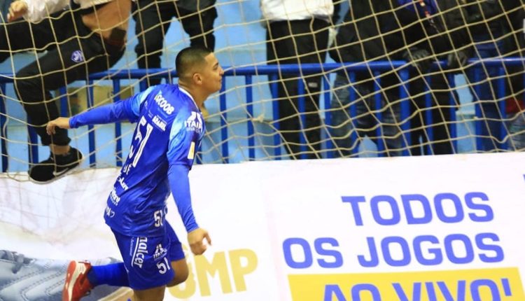 De volta à equipe, Pajé tem sido um dos destaques do Foz Cataratas nas últimas rodadas. Foto: Abel da Banca/Foz Cataratas Futsal