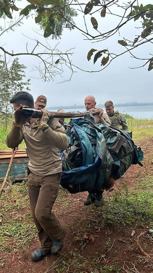 Fiscalização foi feita em mais de 60 pontos da margem brasileira do reservatório. Foto: Nelson Schnorr/Itaipu Binacional