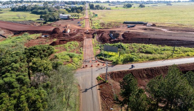 Obras perimetral na Felipe Wandscheer