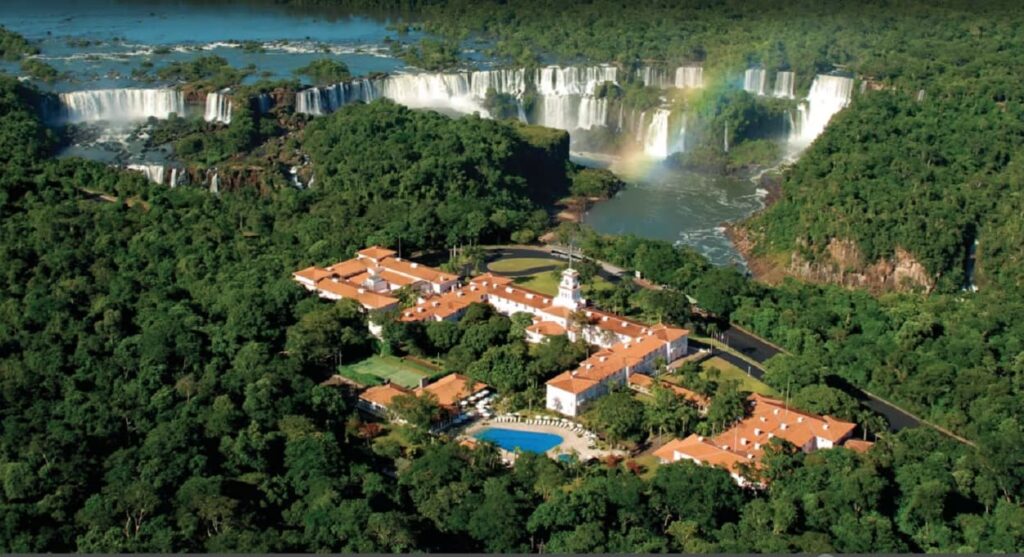 Localização do Hotel das Cataratas é privilegiada. Foto: Divulgação/Belmond Hotel das Cataratas