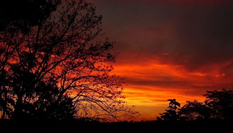 Cores do fim de tarde em Foz do Iguaçu. Foto: Marcos Labanca/H2FOZ