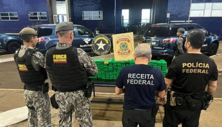 Policiais da Força Nacional são presença constante em locais como a Ponte Internacional da Amizade. Foto: Assessoria/Receita Federal (Arquivo)