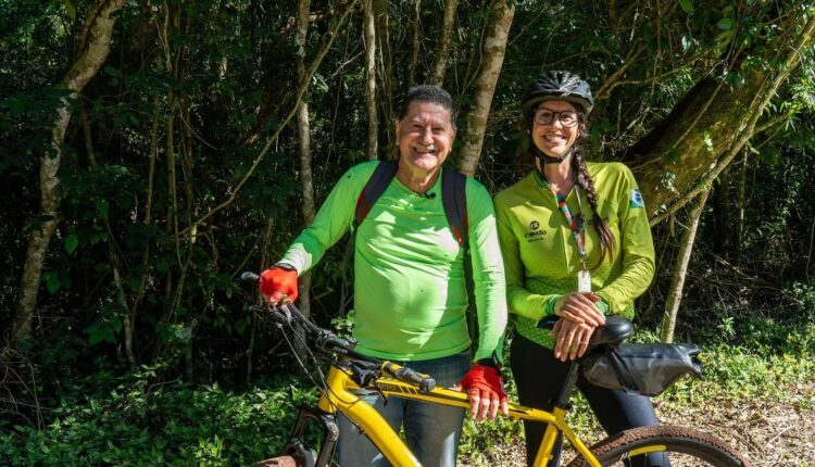 Parque Nacional do Iguaçu é um dos locais que permite a entrada com bicicleta. Foto: Marcos Labanca/H2FOZ