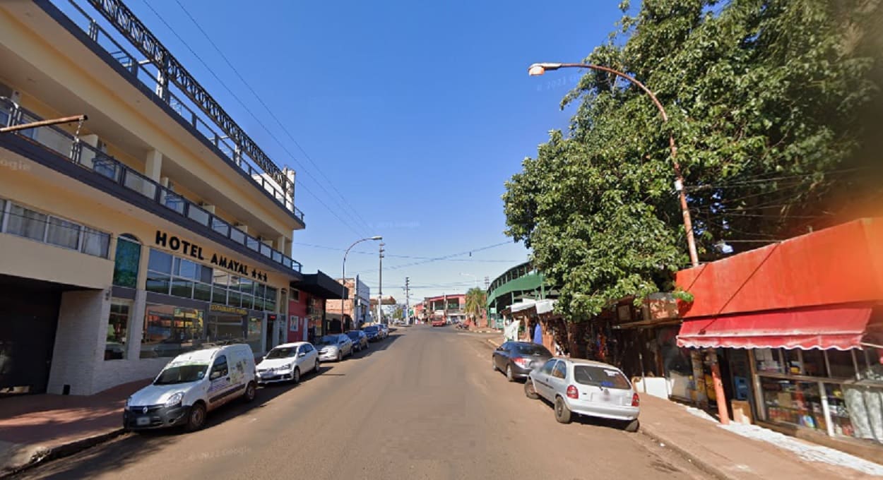 Avenida Misiones é uma das vias na área inicialmente delimitada para o novo sistema. Imagem: Google Street View (Arquivo)