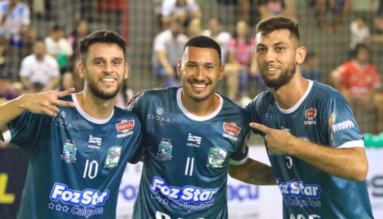 Jogo foi no Ginásio do Morumbi, palco diferente do habitual. Foto: Abel da Banca/Foz Futsal