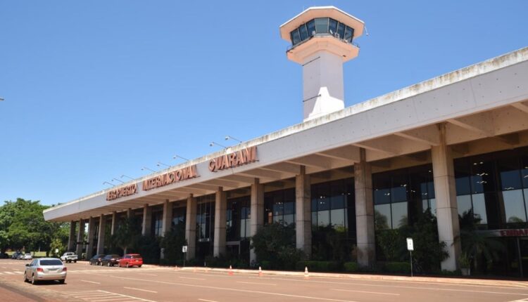 Aeroporto Internacional Guaraní fica a 26 quilômetros da Ponte da Amizade. Foto: Gentileza/Dinac