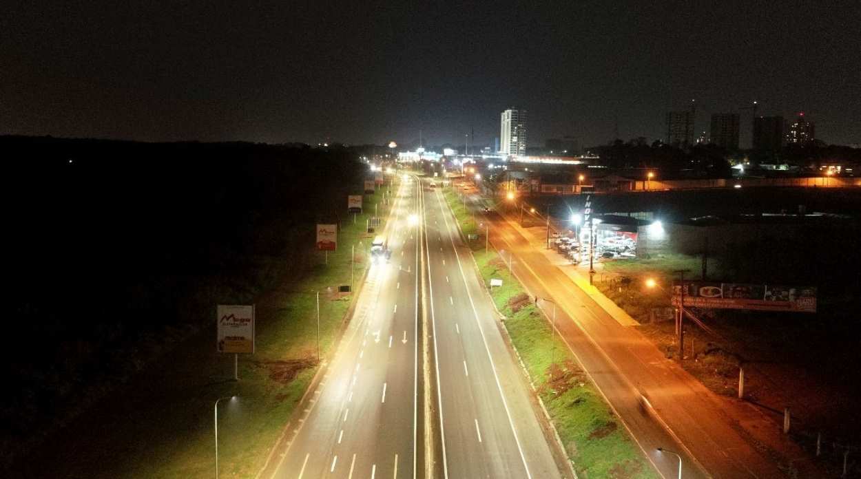 iluminacao br277 - foto DER-PR