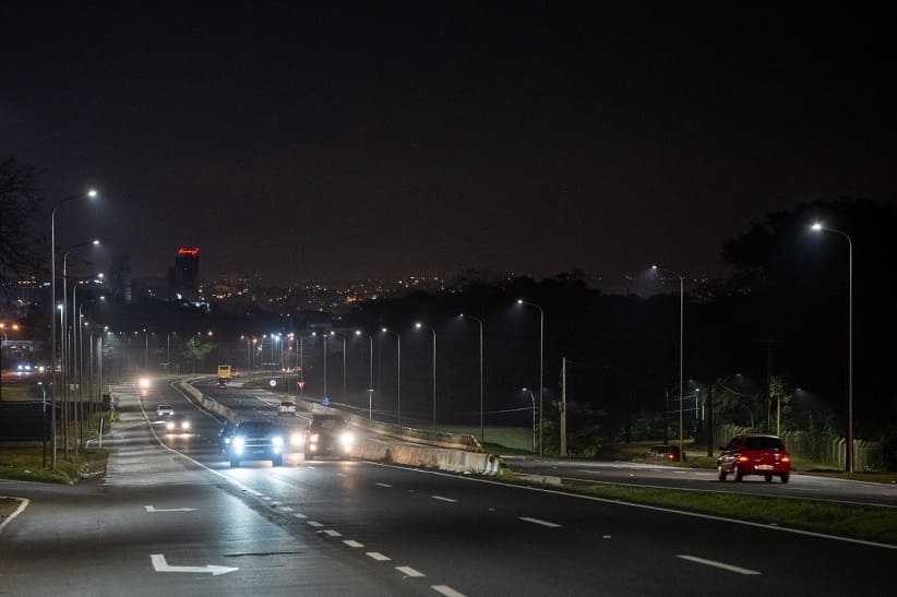 Trecho entre a trincheira da Avenida Paraná e a Estação Aduaneira do Interior é considerado perigoso, devido à frequente travessia de pedestres. Foto: William Brisida/Itaipu Binacional